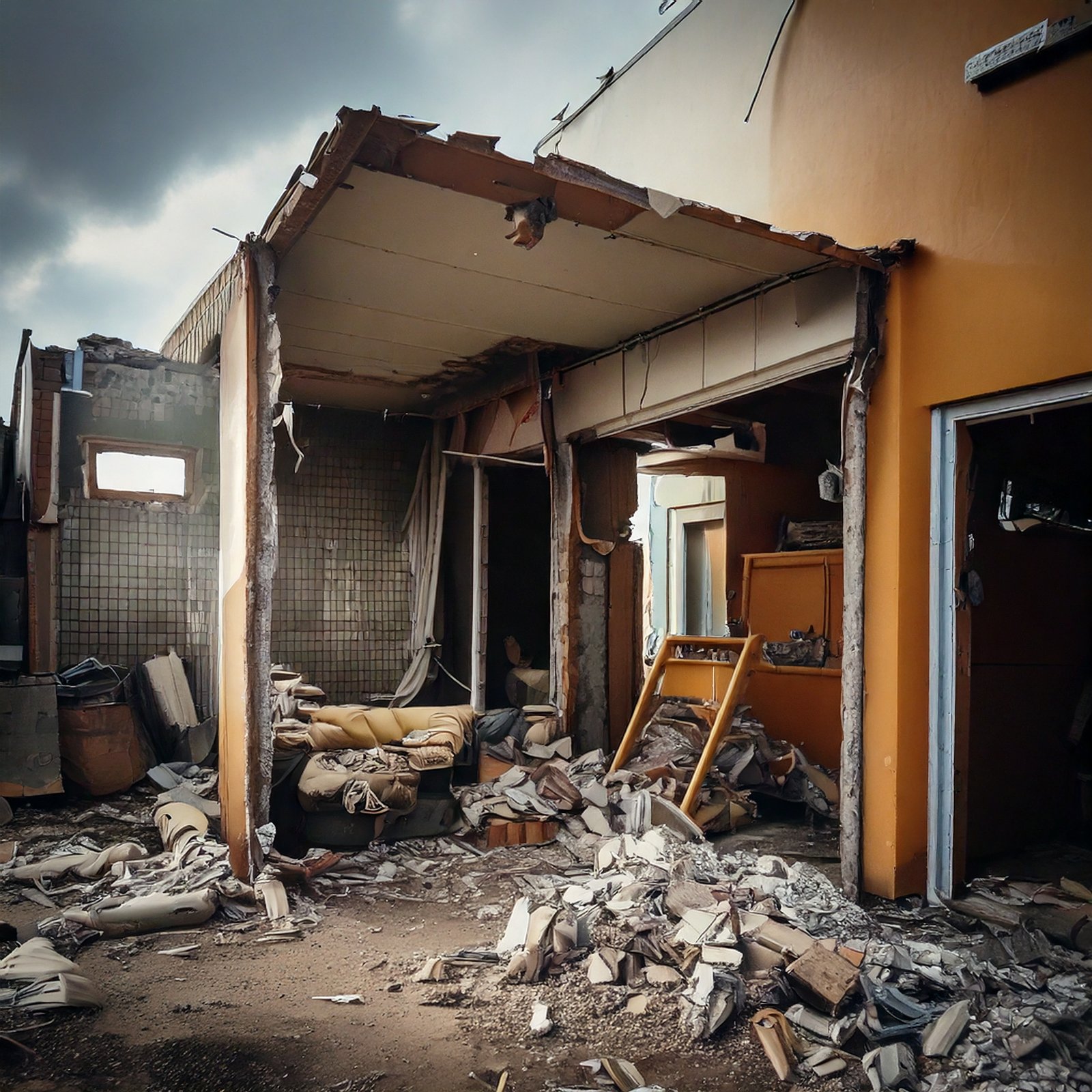 Firefly Erstelle mir ein Bild zum Thema Abriss service 30948